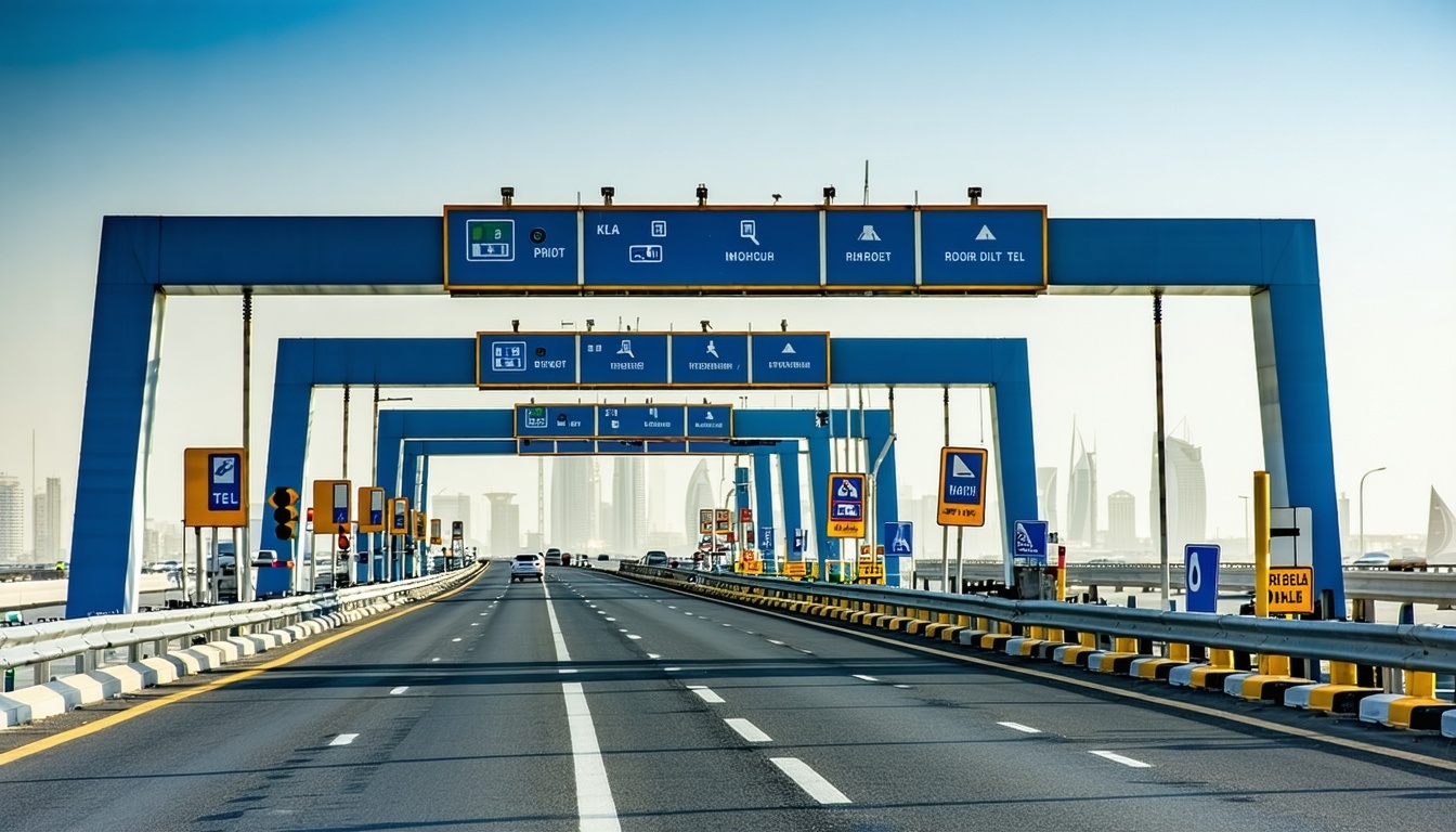 Innovative technology for road tolls in Dubai
